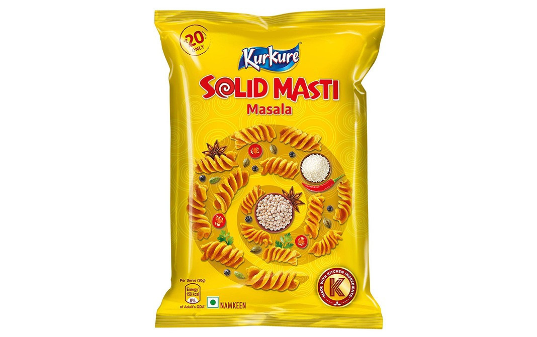 Kurkure Solid Masti Masala    Pack  90 grams